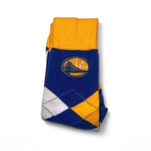 Golden State Warriors Kids Argyle Crew Socks - Boys Small
